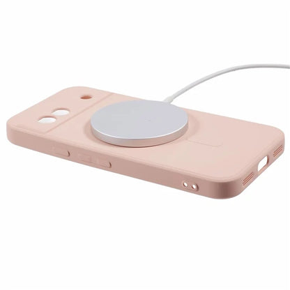 For Google Pixel 7a Case Shockproof TPU Phone Cover Compatible with MagSafe