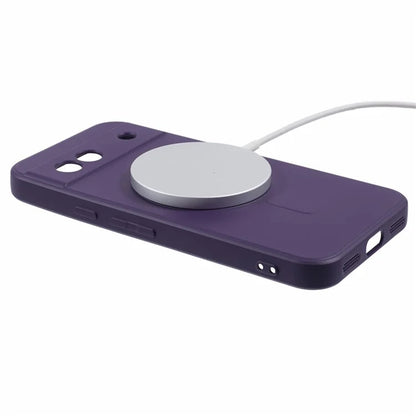 For Google Pixel 7a Case Shockproof TPU Phone Cover Compatible with MagSafe