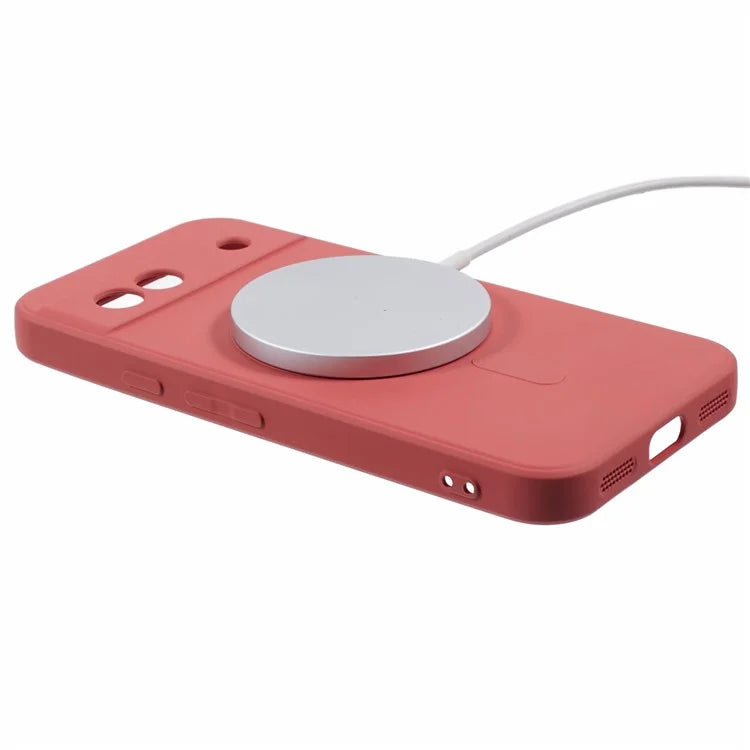 For Google Pixel 7a Case Shockproof TPU Phone Cover Compatible with MagSafe