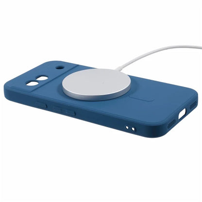 For Google Pixel 7a Case Shockproof TPU Phone Cover Compatible with MagSafe
