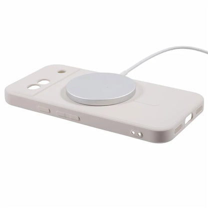For Google Pixel 7a Case Shockproof TPU Phone Cover Compatible with MagSafe