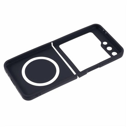 For Samsung Galaxy Z Flip5 5G Case Shockproof TPU Phone Cover Compatible with MagSafe