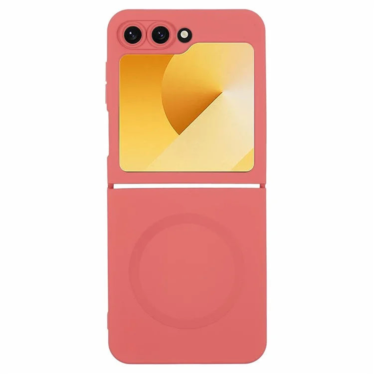 For Samsung Galaxy Z Flip5 5G Case Shockproof TPU Phone Cover Compatible with MagSafe