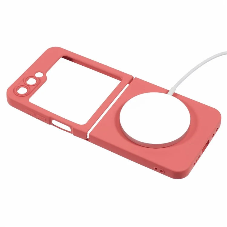 For Samsung Galaxy Z Flip5 5G Case Shockproof TPU Phone Cover Compatible with MagSafe