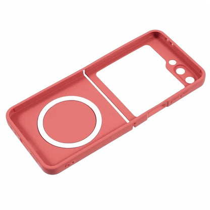 For Samsung Galaxy Z Flip5 5G Case Shockproof TPU Phone Cover Compatible with MagSafe