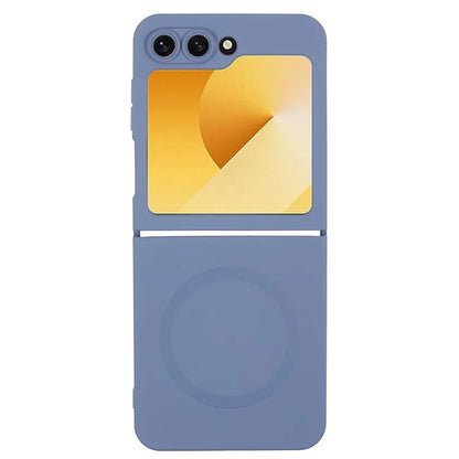 For Samsung Galaxy Z Flip5 5G Case Shockproof TPU Phone Cover Compatible with MagSafe