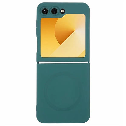 For Samsung Galaxy Z Flip5 5G Case Shockproof TPU Phone Cover Compatible with MagSafe