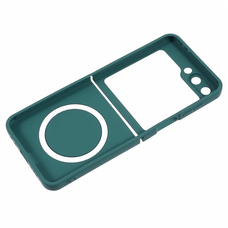 For Samsung Galaxy Z Flip5 5G Case Shockproof TPU Phone Cover Compatible with MagSafe