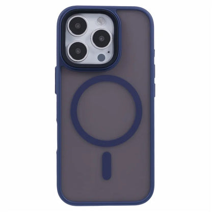 For iPhone 16 Pro Case Compatible with MagSafe TPU+PC Rubberized Finish Phone Cover