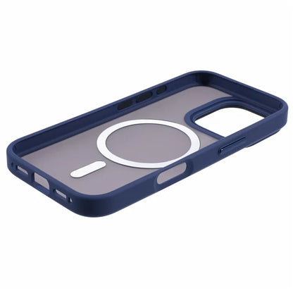 For iPhone 16 Pro Case Compatible with MagSafe TPU+PC Rubberized Finish Phone Cover