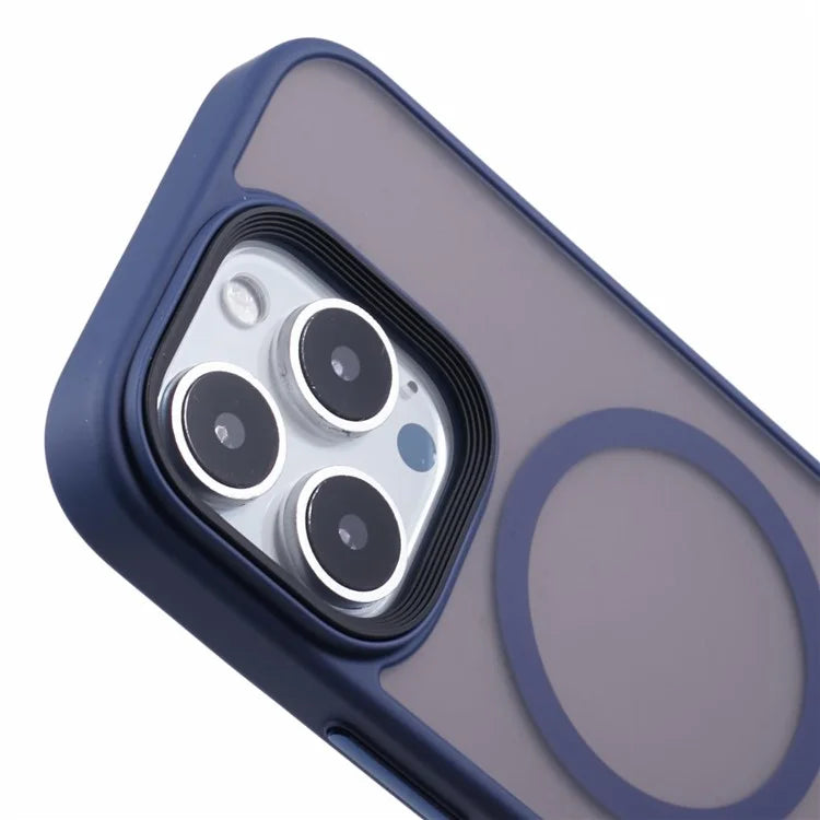 For iPhone 16 Pro Case Compatible with MagSafe TPU+PC Rubberized Finish Phone Cover