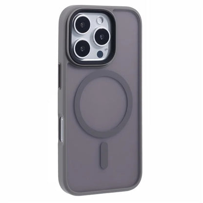 For iPhone 16 Pro Case Compatible with MagSafe TPU+PC Rubberized Finish Phone Cover