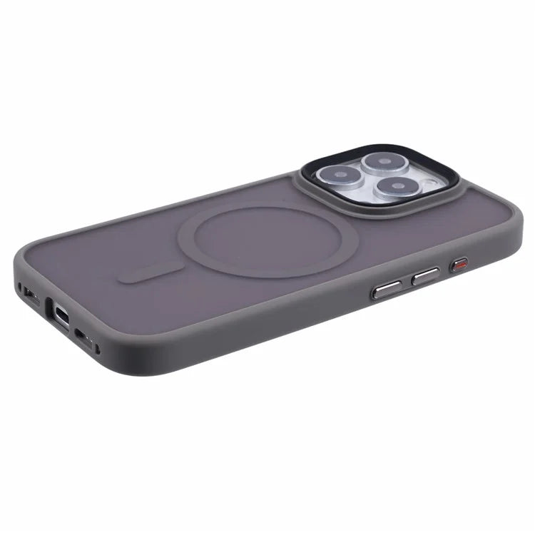 For iPhone 16 Pro Case Compatible with MagSafe TPU+PC Rubberized Finish Phone Cover