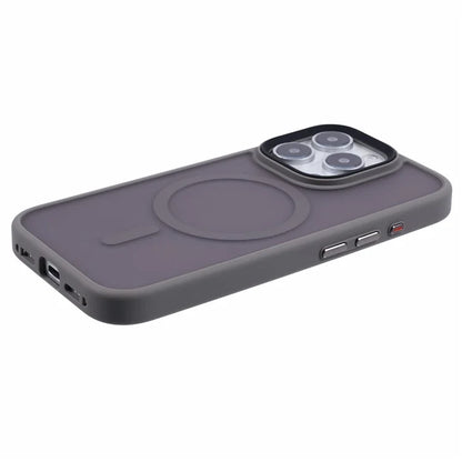 For iPhone 16 Pro Case Compatible with MagSafe TPU+PC Rubberized Finish Phone Cover