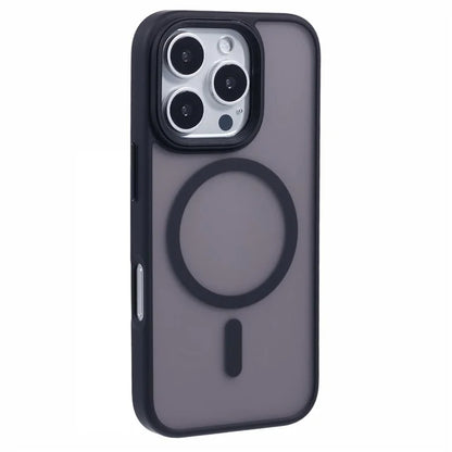 For iPhone 16 Pro Case Compatible with MagSafe TPU+PC Rubberized Finish Phone Cover
