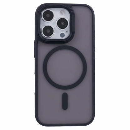 For iPhone 16 Pro Case Compatible with MagSafe TPU+PC Rubberized Finish Phone Cover
