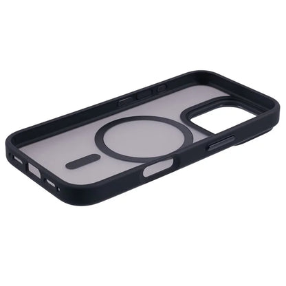 For iPhone 16 Pro Case Compatible with MagSafe TPU+PC Rubberized Finish Phone Cover