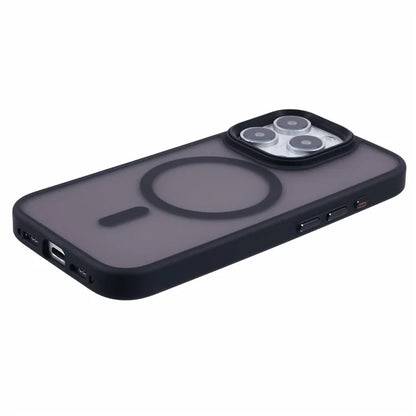 For iPhone 16 Pro Case Compatible with MagSafe TPU+PC Rubberized Finish Phone Cover