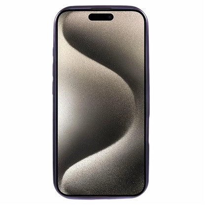 For iPhone 16 Plus Case Matte Electroplating Phone Cover Compatible with MagSafe