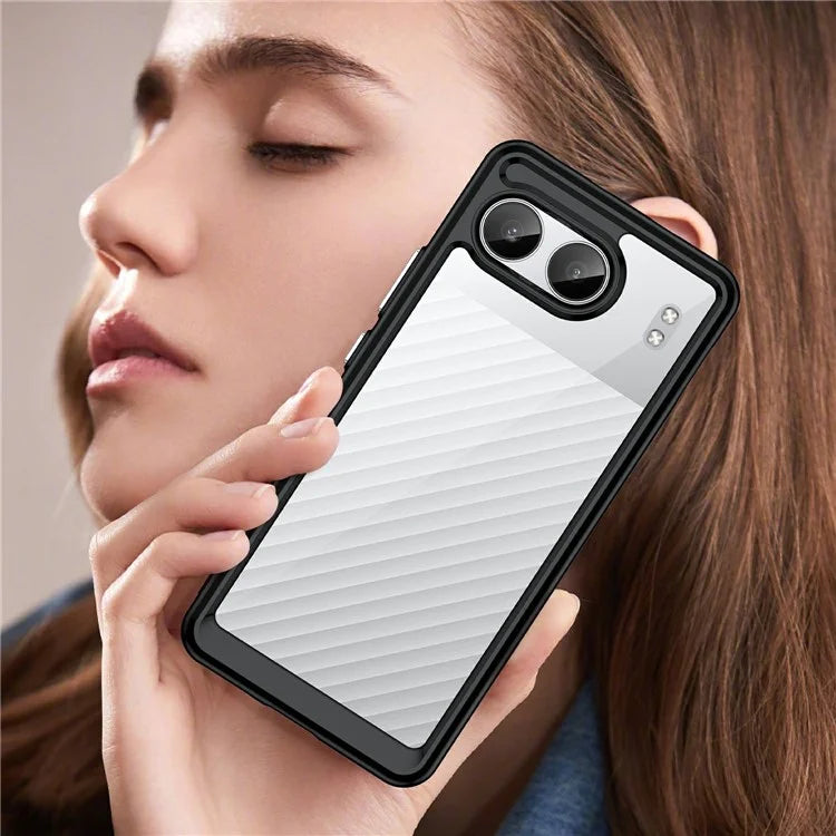 For OnePlus Nord 4 Shockproof Case TPU +Acrylic Protective Clear Phone Cover