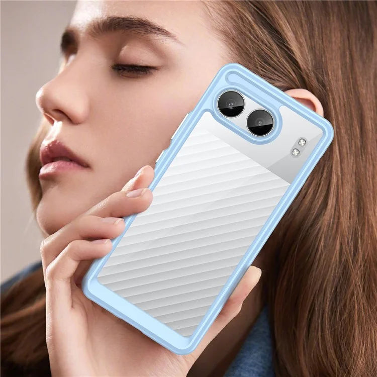 For OnePlus Nord 4 Shockproof Case TPU +Acrylic Protective Clear Phone Cover