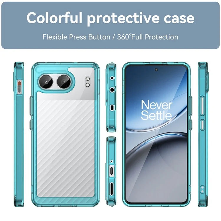 For OnePlus Nord 4 Shockproof Case TPU +Acrylic Protective Clear Phone Cover