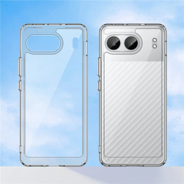 For OnePlus Nord 4 Shockproof Case TPU +Acrylic Protective Clear Phone Cover