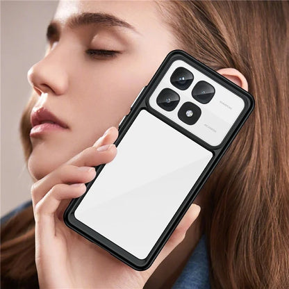 For Xiaomi Redmi K70 Ultra Shockproof Case TPU +Acrylic Protective Clear Phone Cover