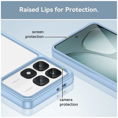 For Xiaomi Redmi K70 Ultra Shockproof Case TPU +Acrylic Protective Clear Phone Cover