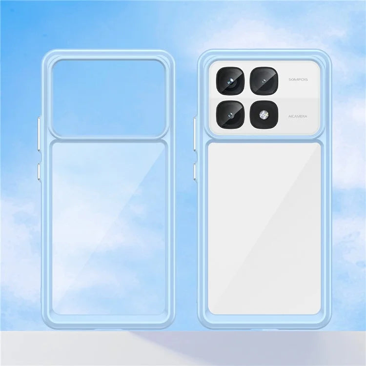 For Xiaomi Redmi K70 Ultra Shockproof Case TPU +Acrylic Protective Clear Phone Cover