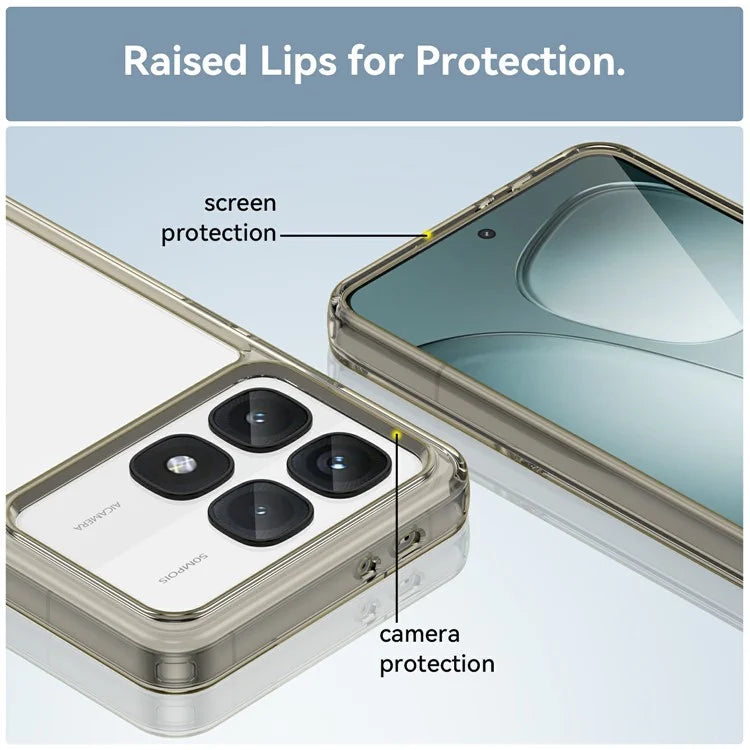 For Xiaomi Redmi K70 Ultra Shockproof Case TPU +Acrylic Protective Clear Phone Cover