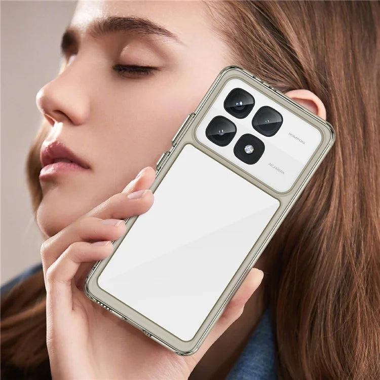 For Xiaomi Redmi K70 Ultra Shockproof Case TPU +Acrylic Protective Clear Phone Cover