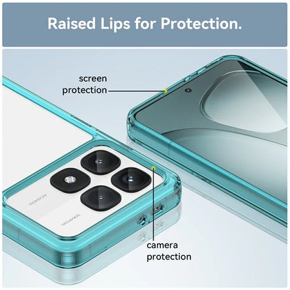 For Xiaomi Redmi K70 Ultra Shockproof Case TPU +Acrylic Protective Clear Phone Cover