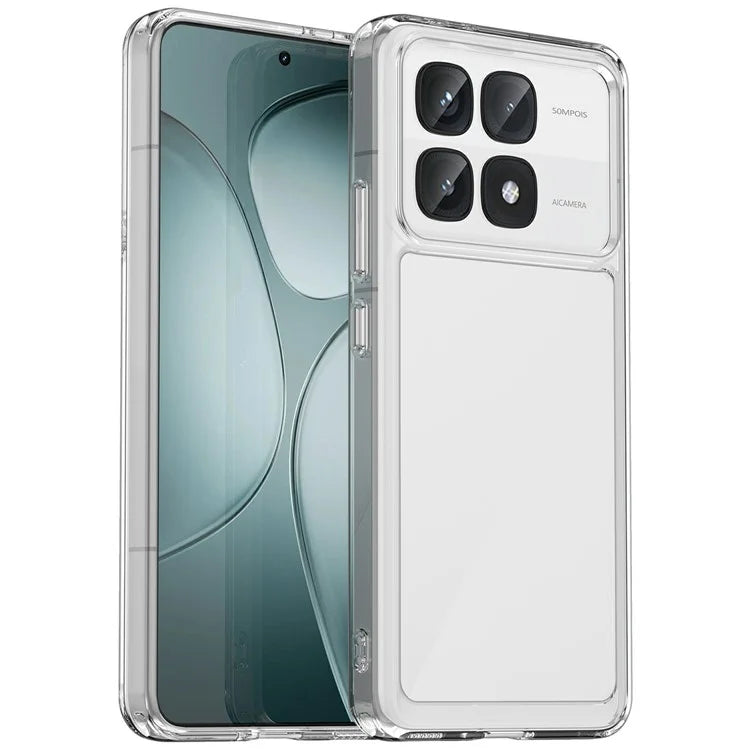 For Xiaomi Redmi K70 Ultra Shockproof Case TPU +Acrylic Protective Clear Phone Cover