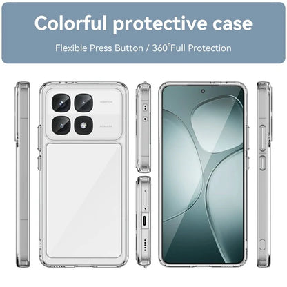 For Xiaomi Redmi K70 Ultra Shockproof Case TPU +Acrylic Protective Clear Phone Cover