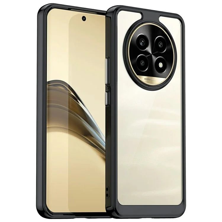 For Realme 13 Pro 5G / 13 Pro+ 5G Shockproof Case TPU +Acrylic Protective Clear Phone Cover