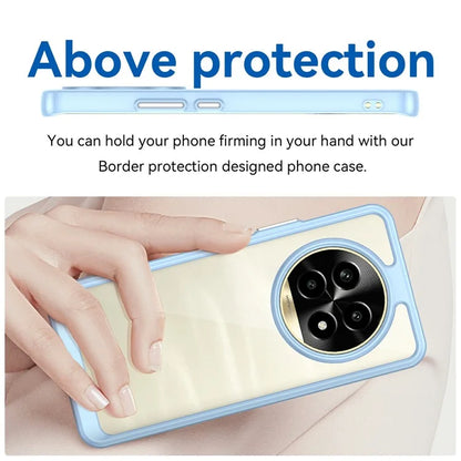 For Realme 13 Pro 5G / 13 Pro+ 5G Shockproof Case TPU +Acrylic Protective Clear Phone Cover