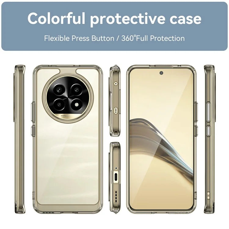 For Realme 13 Pro 5G / 13 Pro+ 5G Shockproof Case TPU +Acrylic Protective Clear Phone Cover