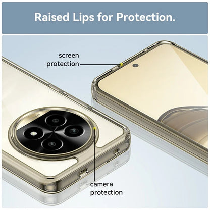 For Realme 13 Pro 5G / 13 Pro+ 5G Shockproof Case TPU +Acrylic Protective Clear Phone Cover