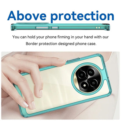 For Realme 13 Pro 5G / 13 Pro+ 5G Shockproof Case TPU +Acrylic Protective Clear Phone Cover