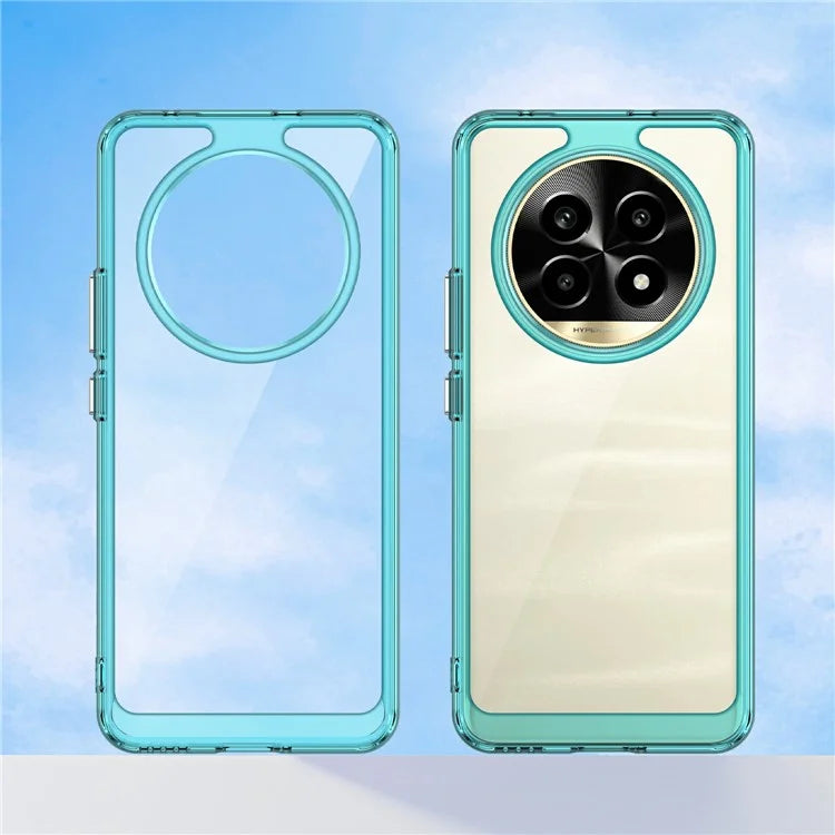 For Realme 13 Pro 5G / 13 Pro+ 5G Shockproof Case TPU +Acrylic Protective Clear Phone Cover