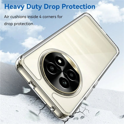 For Realme 13 Pro 5G / 13 Pro+ 5G Shockproof Case TPU +Acrylic Protective Clear Phone Cover