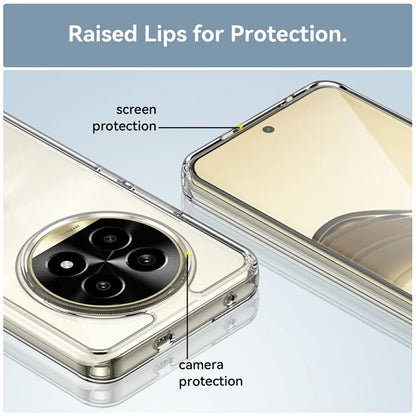 For Realme 13 Pro 5G / 13 Pro+ 5G Shockproof Case TPU +Acrylic Protective Clear Phone Cover