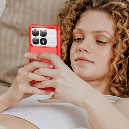 For Xiaomi 14T Pro Case Carbon Fiber Texture TPU Brushed Phone Cover