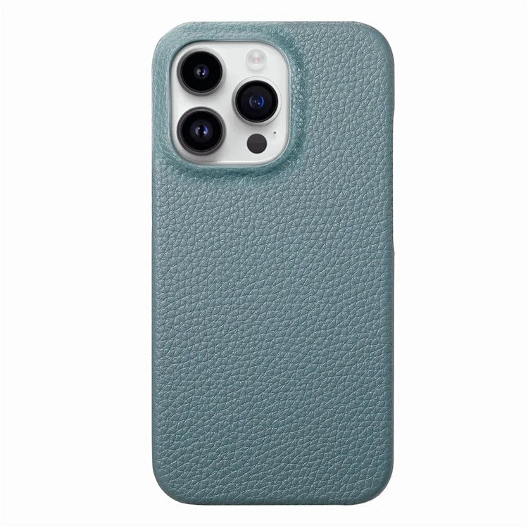 Y1 For iPhone 16 Pro Case Shockproof Litchi Texture Leather+PC Phone Cover