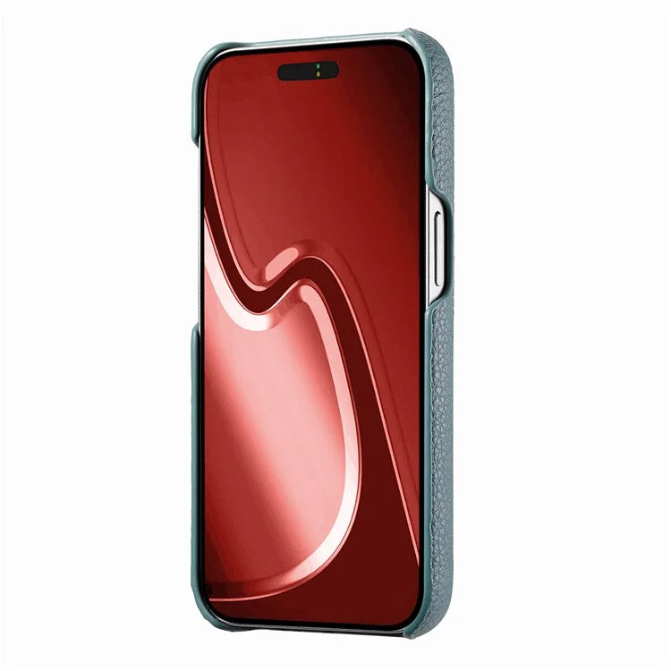 Y1 For iPhone 16 Pro Case Shockproof Litchi Texture Leather+PC Phone Cover