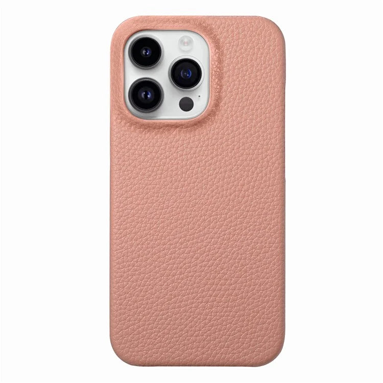 Y1 For iPhone 16 Pro Case Shockproof Litchi Texture Leather+PC Phone Cover