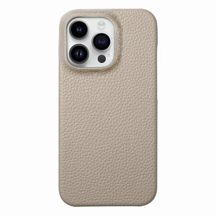 Y1 For iPhone 16 Pro Case Shockproof Litchi Texture Leather+PC Phone Cover