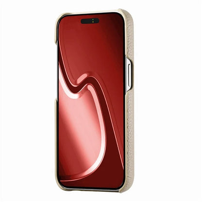 Y1 For iPhone 16 Pro Case Shockproof Litchi Texture Leather+PC Phone Cover