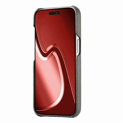 Y1 For iPhone 16 Pro Case Shockproof Litchi Texture Leather+PC Phone Cover